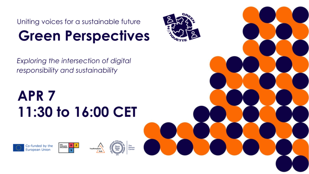 FINAL CONFERENCE: Green Perspectives: Uniting Voices for a Sustainable Future